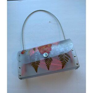 Strawberry Jill see through bag 10” wide. 6” high